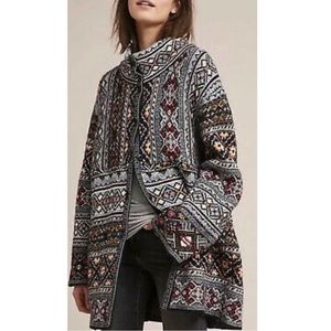 Anthropologie Aldomartins Oslo Sweater Coat